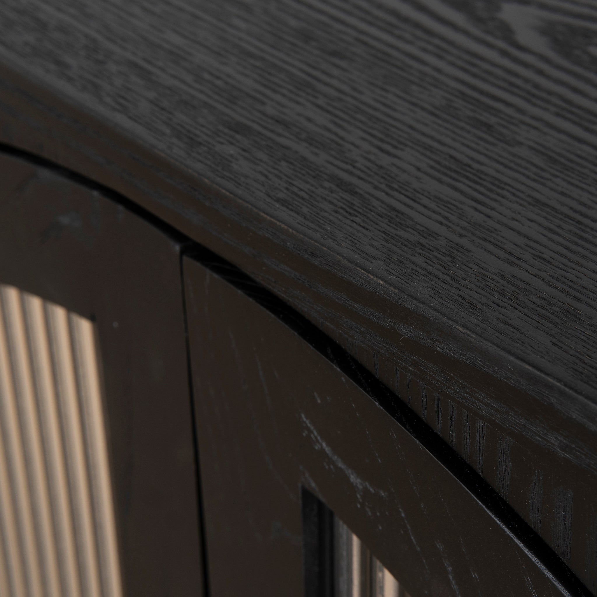 Claremont 2m Sideboard - Full Black Buffet & Sideboard Nicki-Core