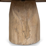 Braya 1.5m Round Dining Table - Natural Dining Table Nasa-Core