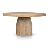 Braya 1.5m Round Dining Table - Natural Dining Table Nasa-Core