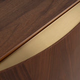 Ex Display - Dorit Sideboard Unit - Walnut Buffet & Sideboard Iggy-Core