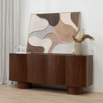 Ex Display - Dorit Sideboard Unit - Walnut Buffet & Sideboard Iggy-Core