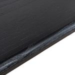 Ex Display - Amano 1.8m Elm Dining Table - Full Black Dining Table Nicki-Core