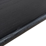 Ex Display - Amano 1.8m Elm Dining Table - Full Black Dining Table Nicki-Core