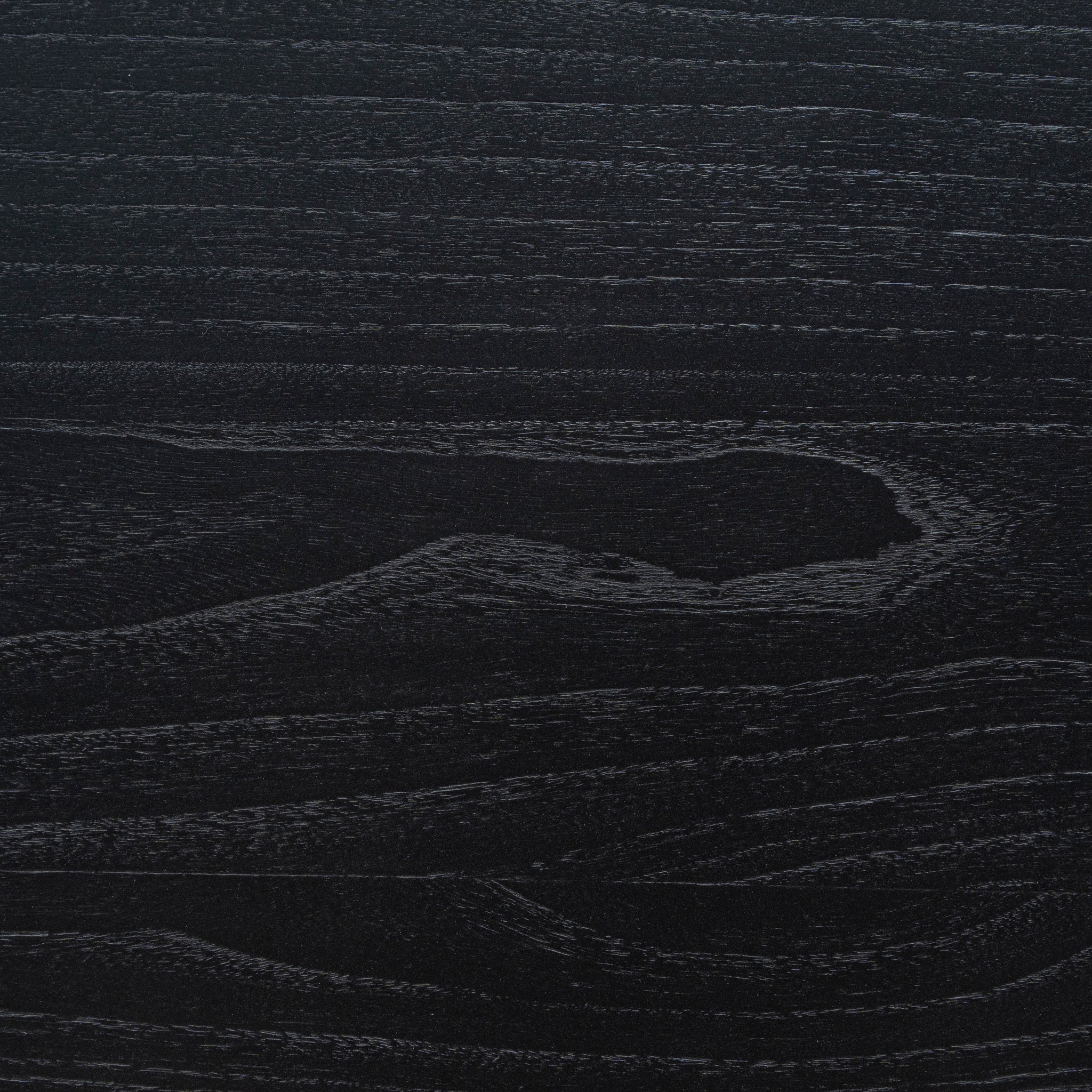 Ex Display - Amano 1.8m Elm Dining Table - Full Black Dining Table Nicki-Core