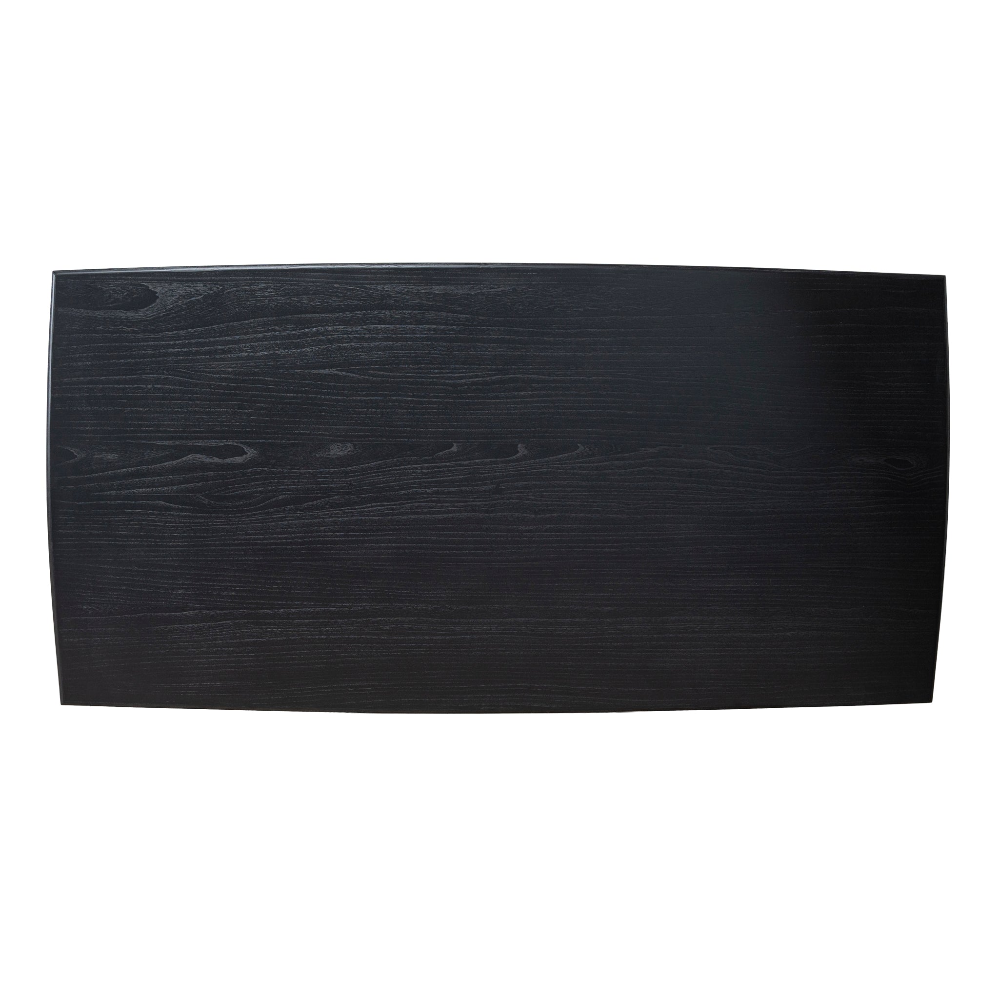 Ex Display - Amano 1.8m Elm Dining Table - Full Black Dining Table Nicki-Core