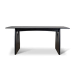 Ex Display - Amano 1.8m Elm Dining Table - Full Black Dining Table Nicki-Core