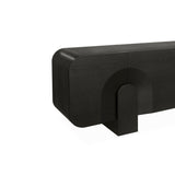 Alisha 2.1m Buffet Unit - Textured Espresso Black Buffet & Sideboard Valerie-Core