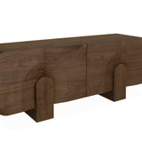 Alisha 2.1m Buffet Unit - Light Walnut Buffet & Sideboard Valerie-Core