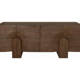 Alisha 2.1m Buffet Unit - Light Walnut Buffet & Sideboard Valerie-Core