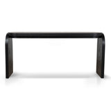 Alisha 1.7m Console Table - Textured Espresso Black Console Table Valerie-Core