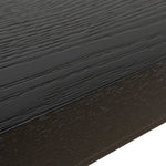Alisha 1.7m Console Table - Textured Espresso Black Console Table Valerie-Core