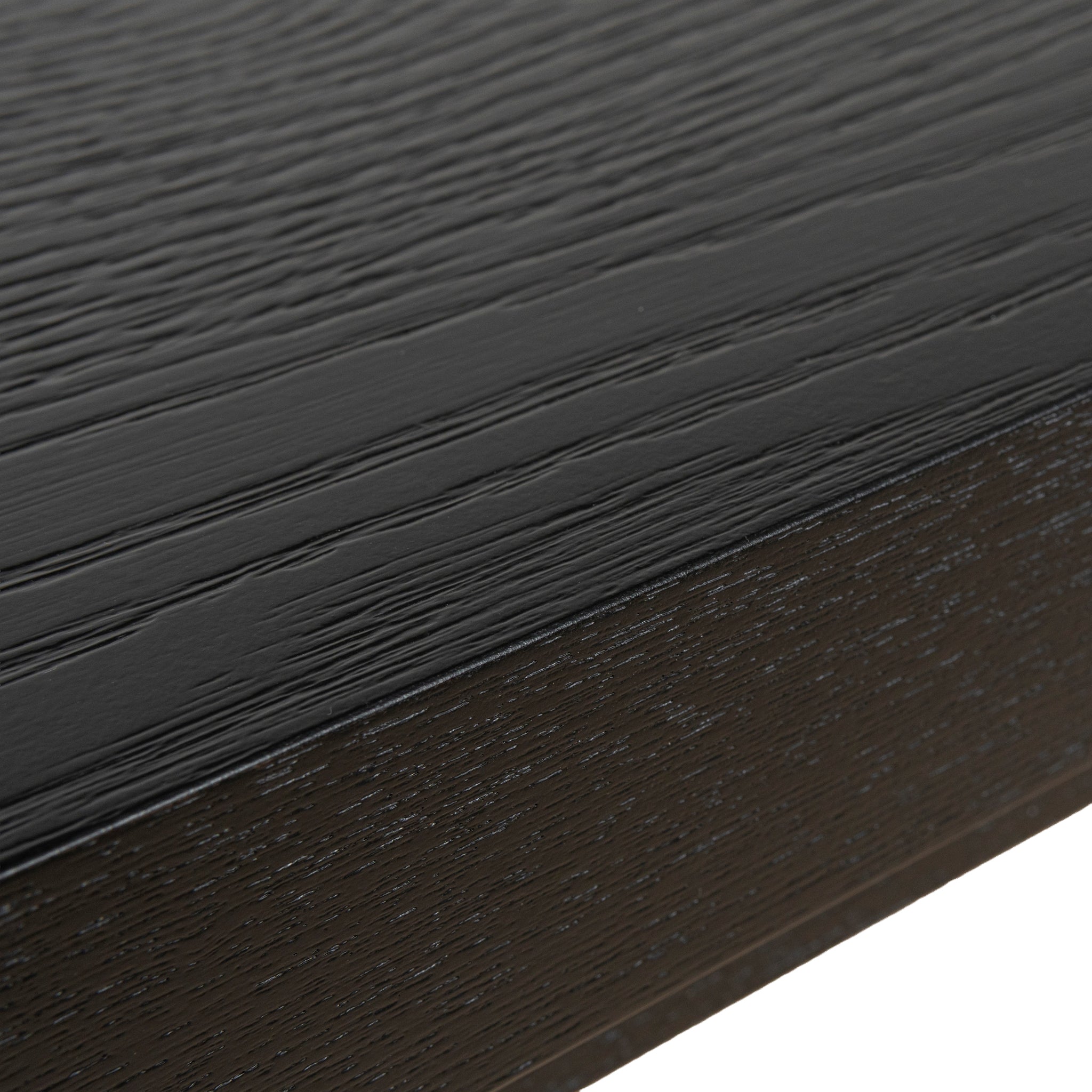 Alisha 1.7m Console Table - Textured Espresso Black Console Table Valerie-Core