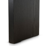 Alisha 1.7m Console Table - Textured Espresso Black Console Table Valerie-Core