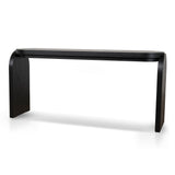 Alisha 1.7m Console Table - Textured Espresso Black Console Table Valerie-Core