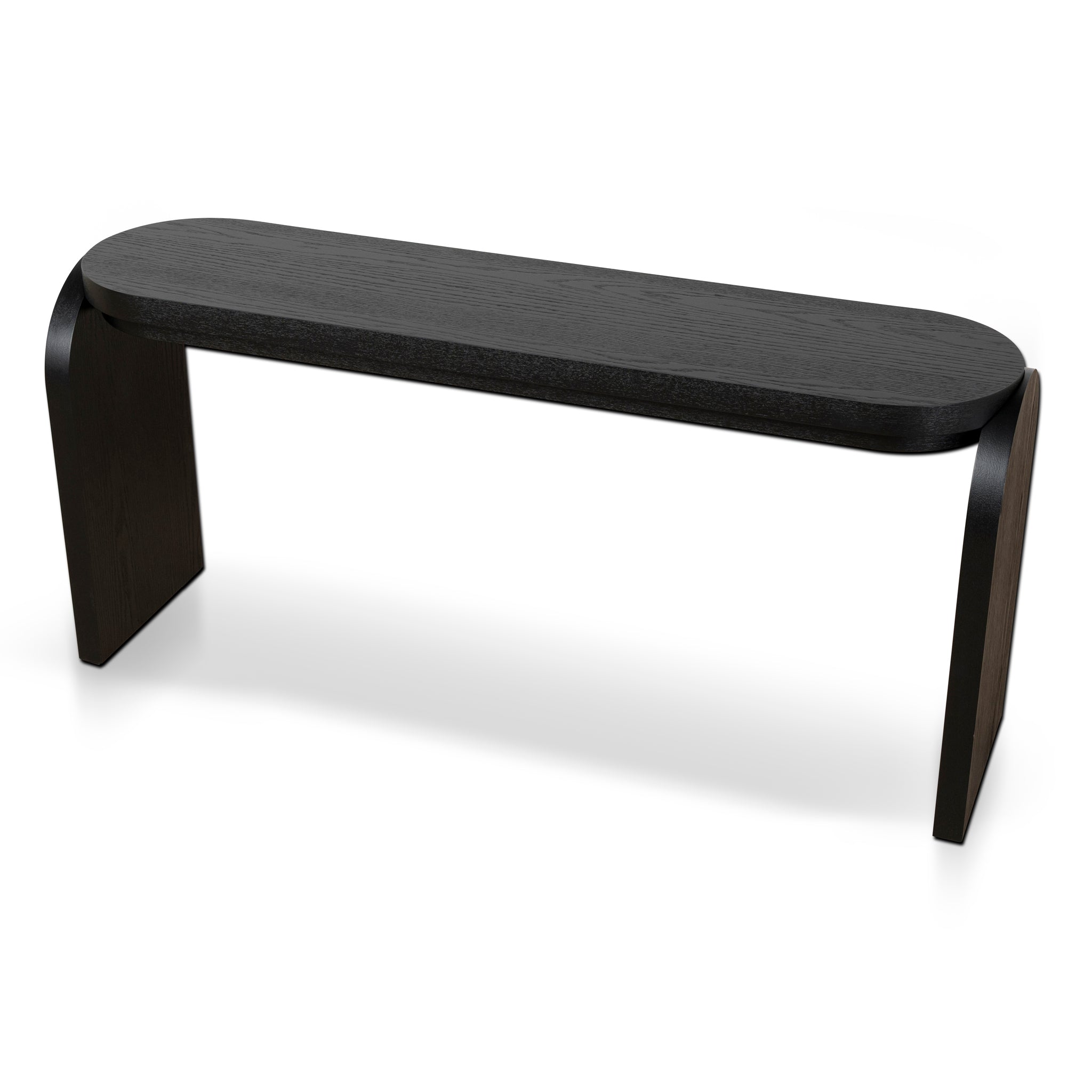 Alisha 1.7m Console Table - Textured Espresso Black Console Table Valerie-Core