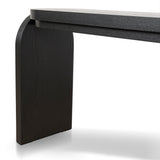 Alisha 1.7m Console Table - Textured Espresso Black Console Table Valerie-Core