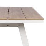 Vanesa 1.8m Sand White Outdoor Dining Table - Natural Outdoor Table Industra-Core