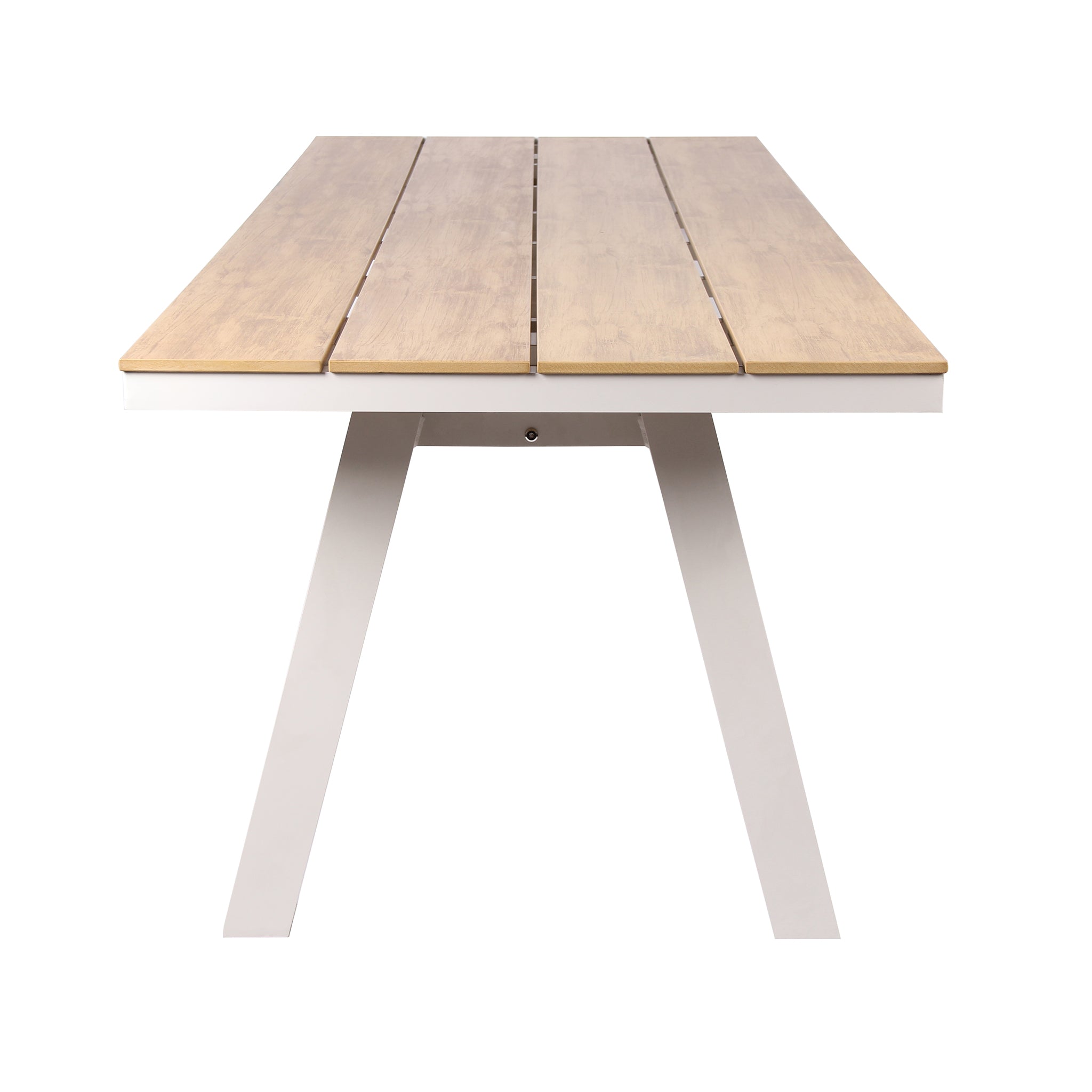 Vanesa 2.3m Sand White Outdoor Dining Table - Natural Outdoor Table Industra-Core
