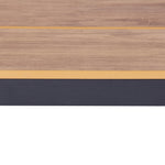 Vanesa 2.3m Charcoal Outdoor Dining Table - Natural Dining Table Industra-Core