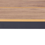 Vanesa 2.3m Charcoal Outdoor Dining Table - Natural Dining Table Industra-Core