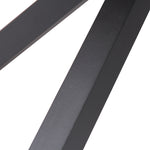 Vanesa 1.4m Round Charcoal Outdoor Dining Table - Natural Dining Table Industra-Core