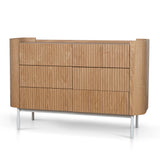 Gemma 1.2m Chest of Drawers - Natural Drawer KD-Core
