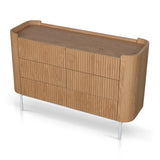 Gemma 1.2m Chest of Drawers - Natural Drawer KD-Core