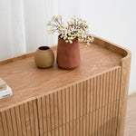 Gemma 1.2m Chest of Drawers - Natural Drawer KD-Core