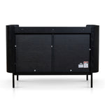 Gemma 1.2m Chest of Drawers - Full Black Drawer KD-Core