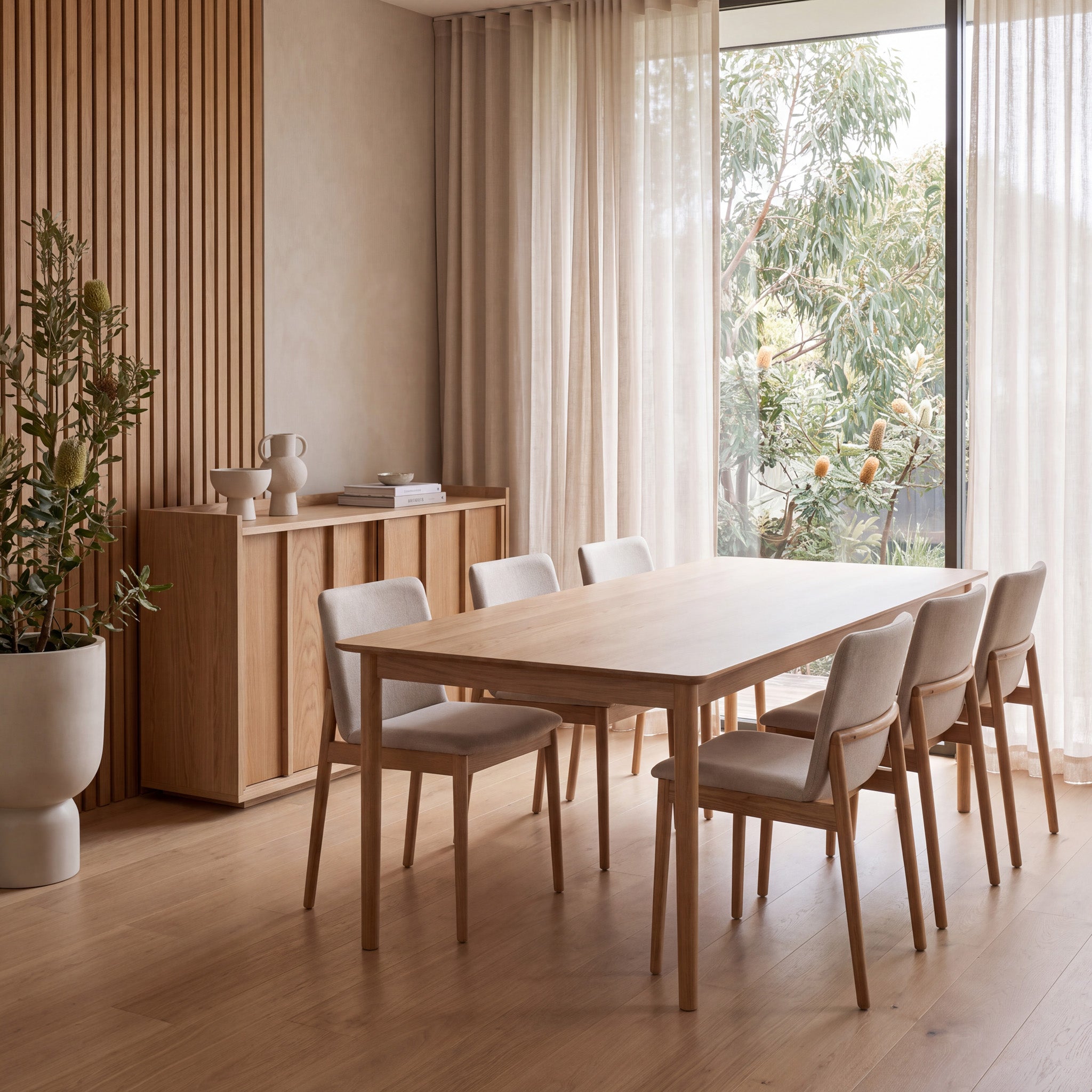 Kobus 100cm Sideboard Unit - Natural Buffet & Sideboard KD-Core