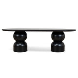 Elemental 2.5m Dining Table - Full Black Dining Table Century-Core