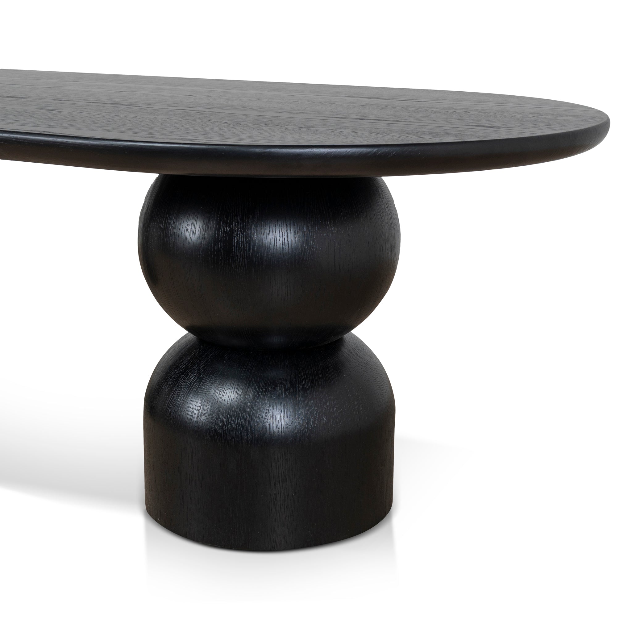 Elemental 2.5m Dining Table - Full Black Dining Table Century-Core
