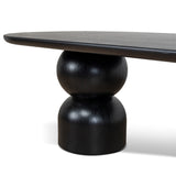 Elemental 2.5m Dining Table - Full Black Dining Table Century-Core