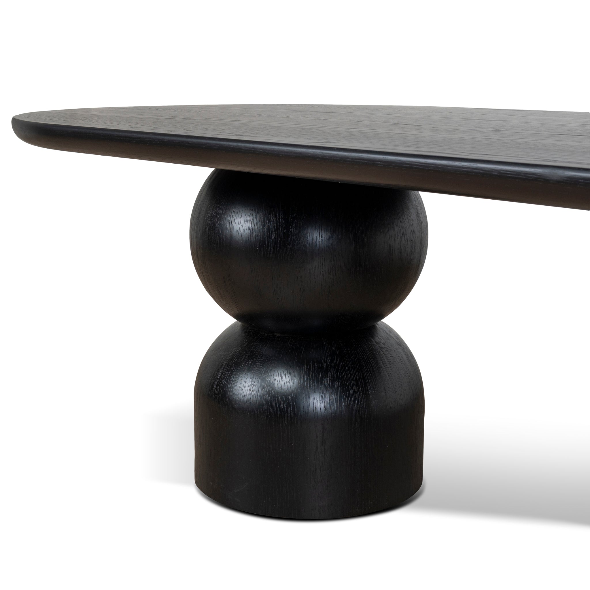 Elemental 2.5m Dining Table - Full Black Dining Table Century-Core