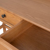 Primrose 1.45m Console Table - Natural Console Table Nicki-Core