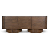 Gidon 2.2m Buffet Unit - Caramel Oak Buffet & Sideboard Valerie-Core