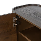 Gidon 2.2m Buffet Unit - Caramel Oak Buffet & Sideboard Valerie-Core