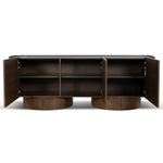Gidon 2.2m Buffet Unit - Caramel Oak Buffet & Sideboard Valerie-Core