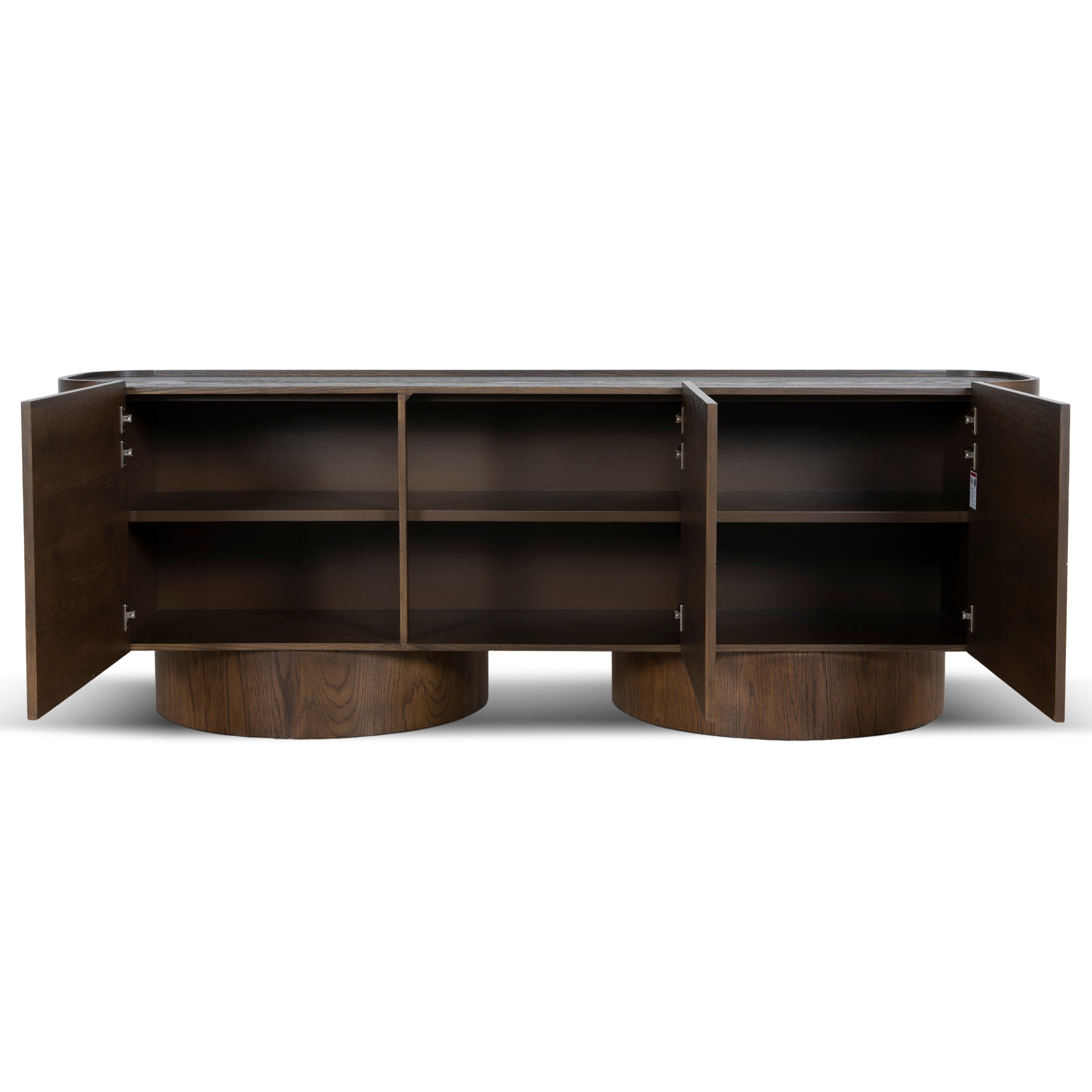 Gidon 2.2m Buffet Unit - Caramel Oak Buffet & Sideboard Valerie-Core