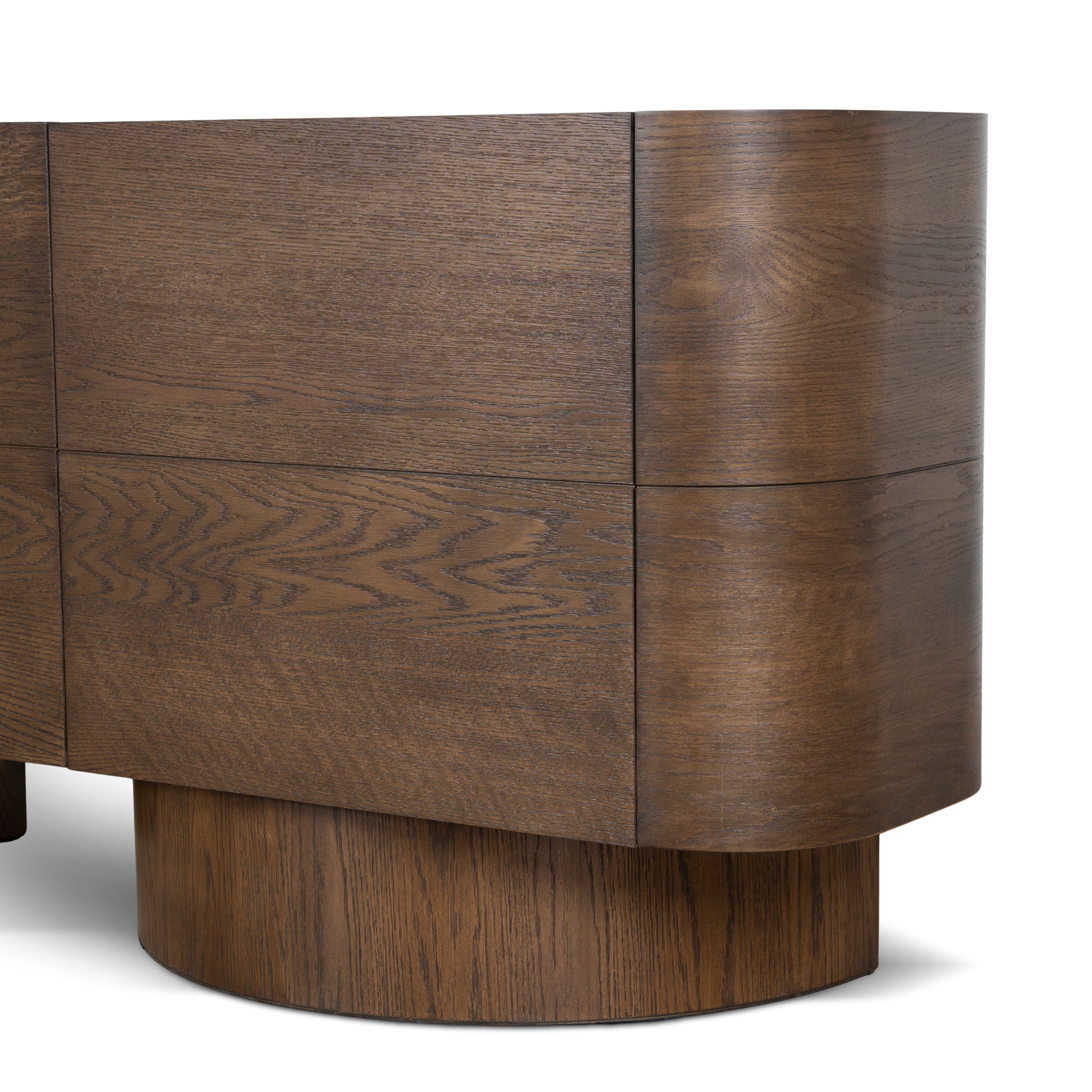 Gidon 2.2m Buffet Unit - Caramel Oak Buffet & Sideboard Valerie-Core
