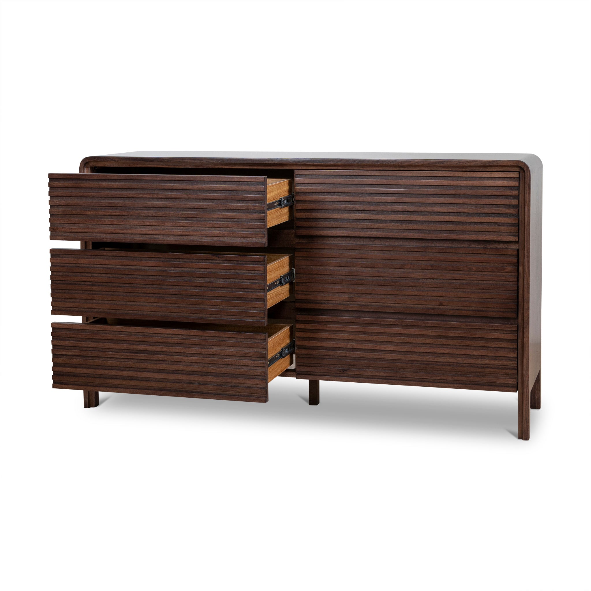 Amparo Dresser Unit - Walnut Drawer AU Wood-Core