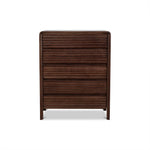 Amparo Tallboy Drawer Chest - Walnut Drawer AU Wood-Core