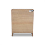 Amparo Tallboy Drawer Chest - Walnut Drawer AU Wood-Core