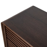 Amparo Tallboy Drawer Chest - Walnut Drawer AU Wood-Core