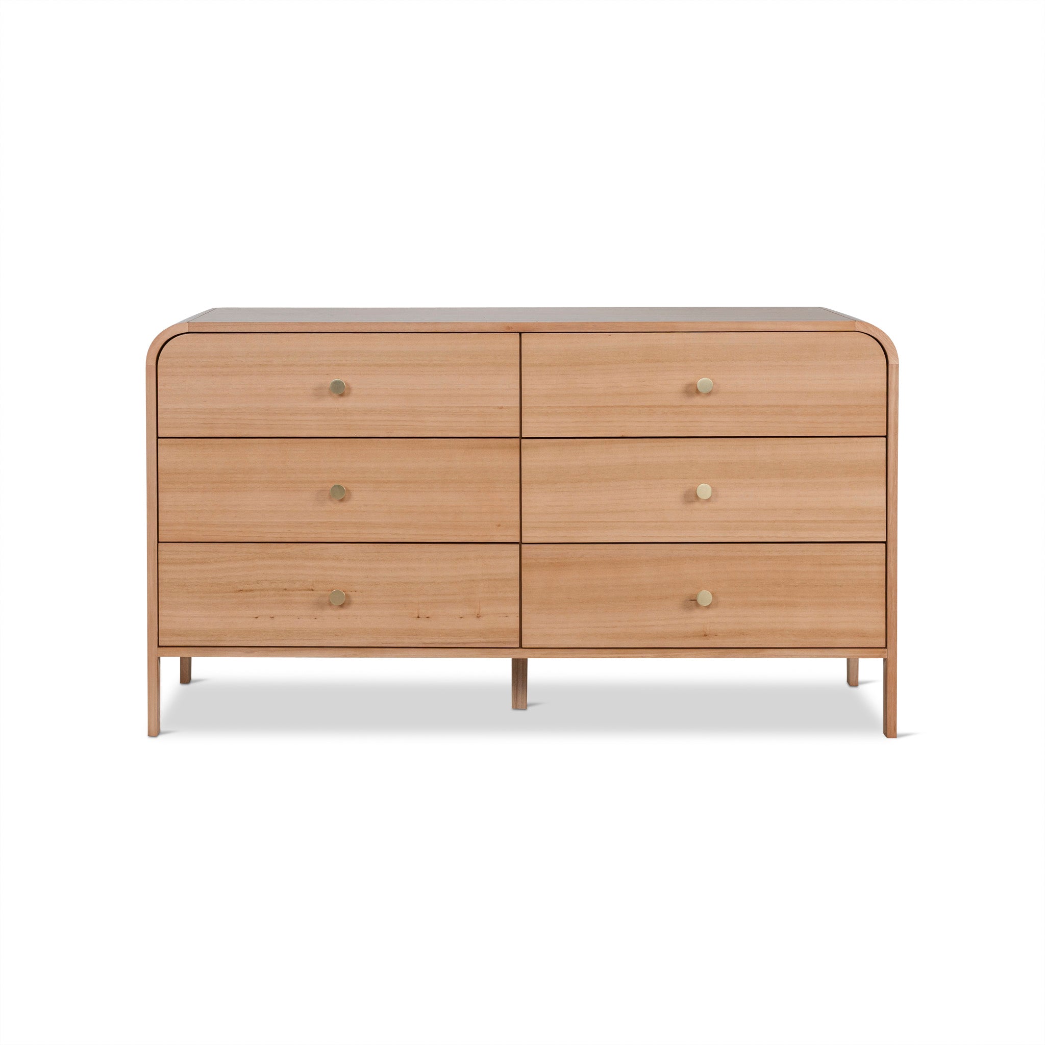 Serene 1.4m Dresser Unit - Messmate Drawer AU Wood-Core