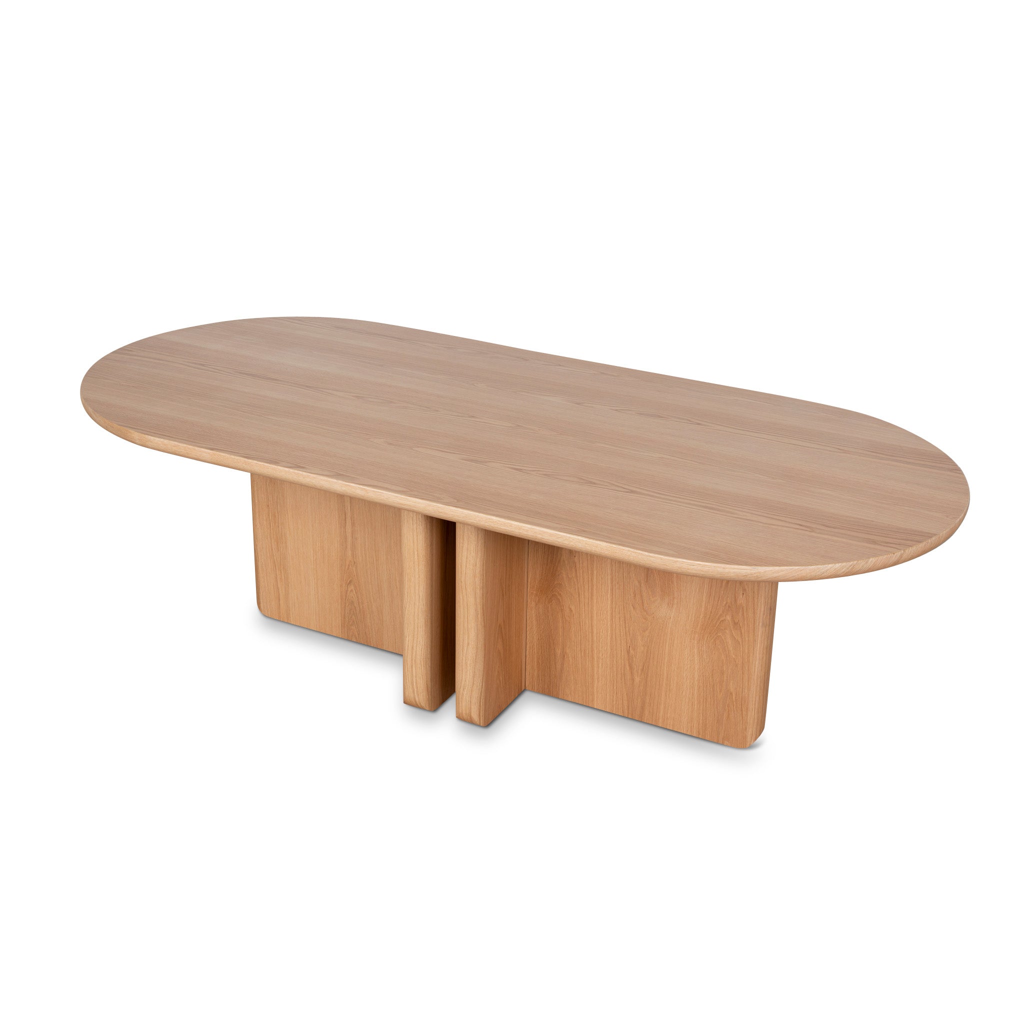 Ex Display - Valdis 2.4m Dining Table - Natural Oak Dining Table Century-Core