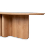 Ex Display - Valdis 2.4m Dining Table - Natural Oak Dining Table Century-Core