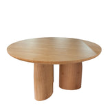 Nobu 1.5m Round Dining Table - Natural Dining Table Century-Core