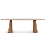 Ex Display - Zuna 2.4m Dining Table - Natural Dining Table Century-Core