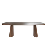 Zuna 2.4m Dining Table - Walnut Dining Table Century-Core